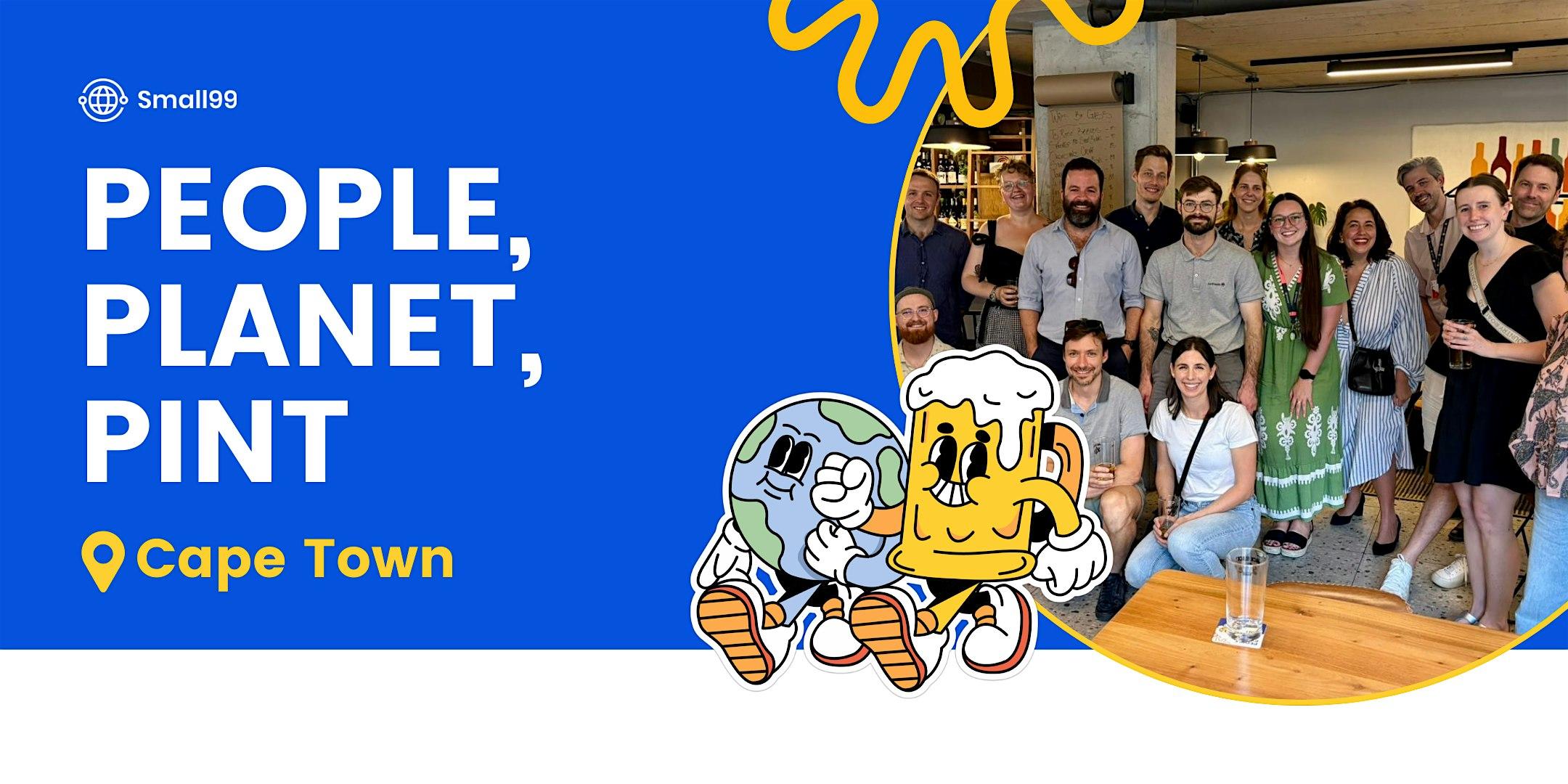 Cape Town - Small99's People, Planet, Pint™: Sustainability Meetup