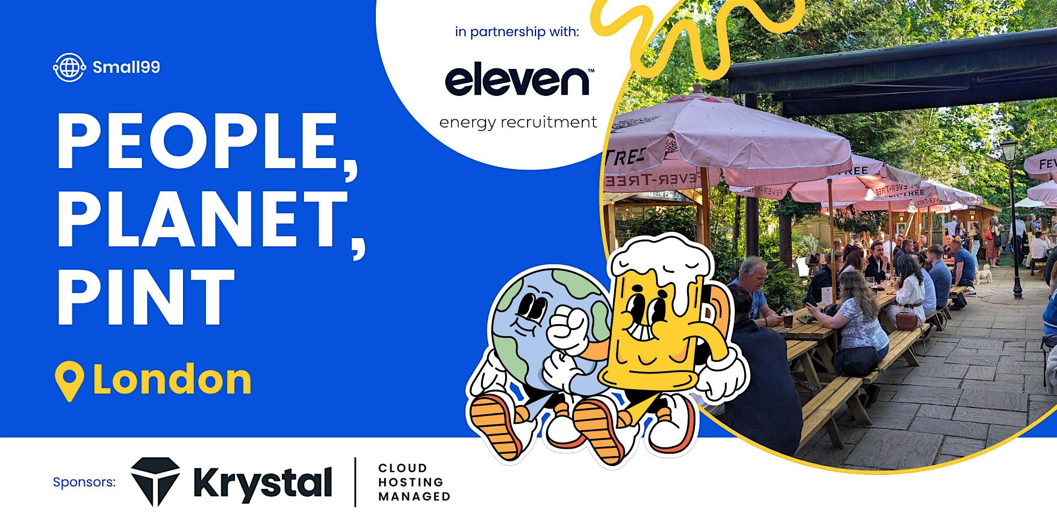 London - People, Planet, Pint™ @ Innovation Zero: Sustainability Meetup